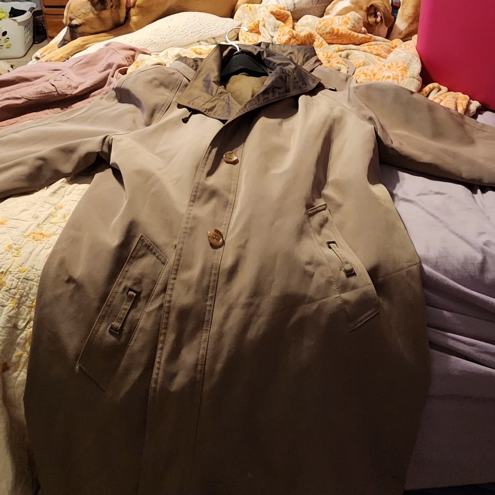 London Fog Women's Brown Trench Coat